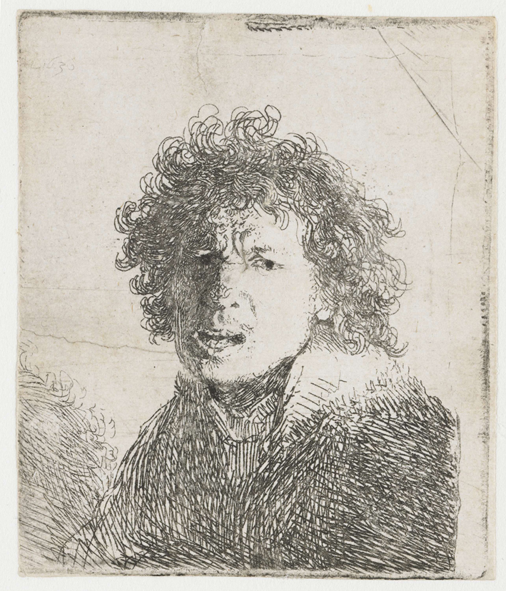  伦勃朗·梵·莱茵 Rembrandt van Rijn——自画像4